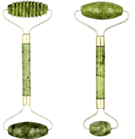 Rouleaux de Jade Lisses et à Picots